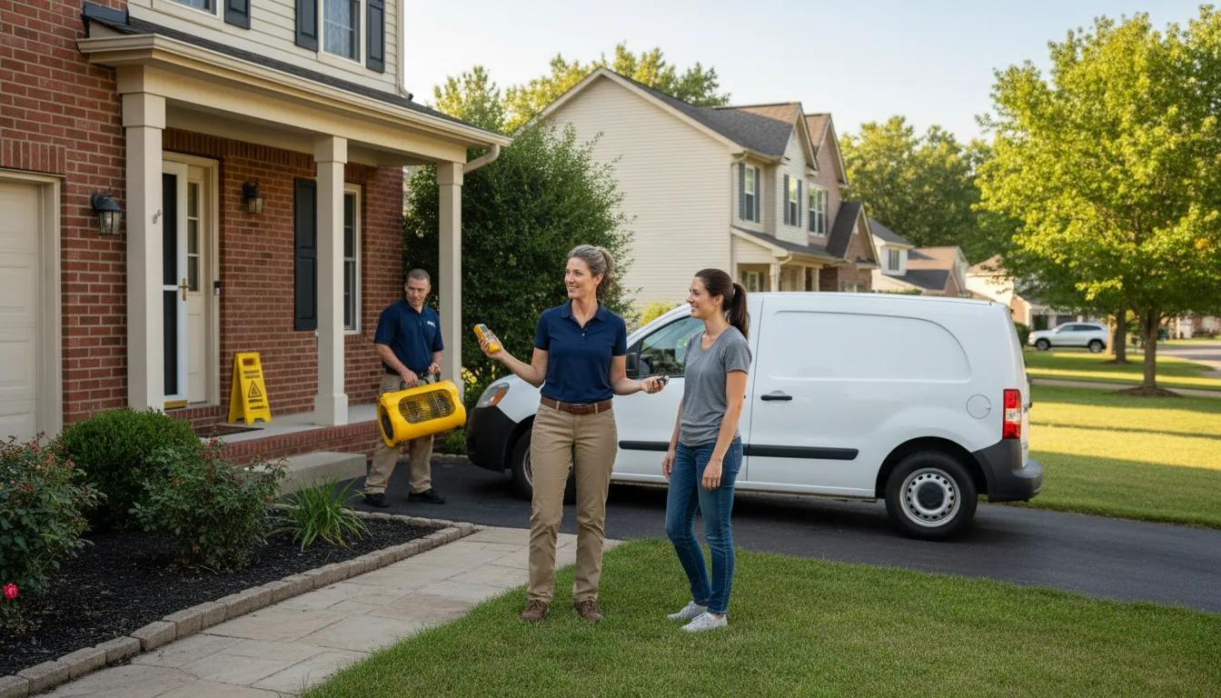 Residential water damage restoration in Tuscarora, NV